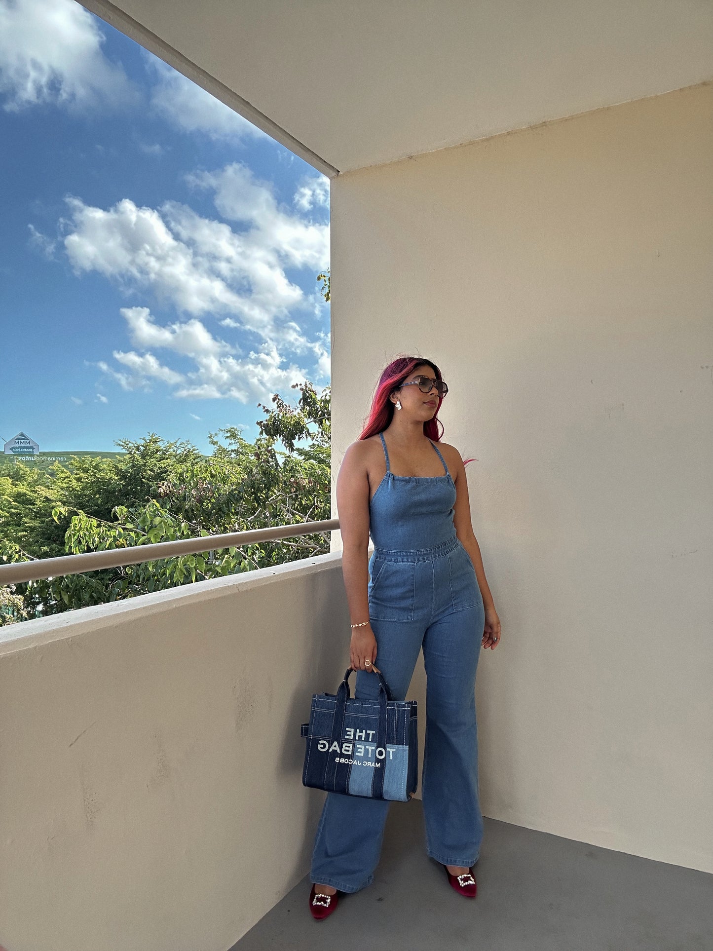 Blue Denim Jumpsuit